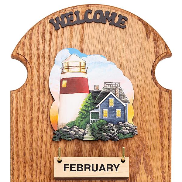 Lighthouse
Wooden Perpetual Calendar